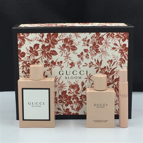 gucci bloom perfume gift set macys|Gucci Bloom 100ml gift set.